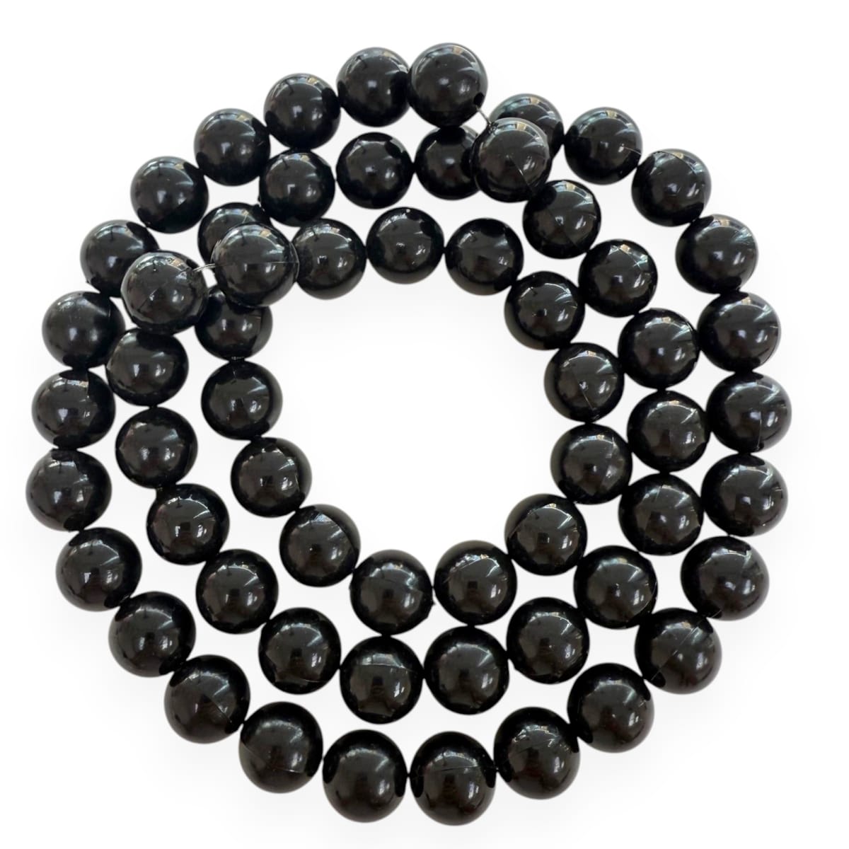 Cuentas redondas de acrílico grande 18 mm / sarta3