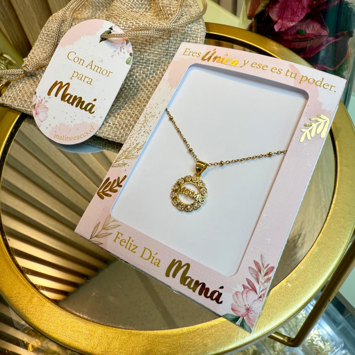 Collar regalo para mamá día de las madres / unidad3