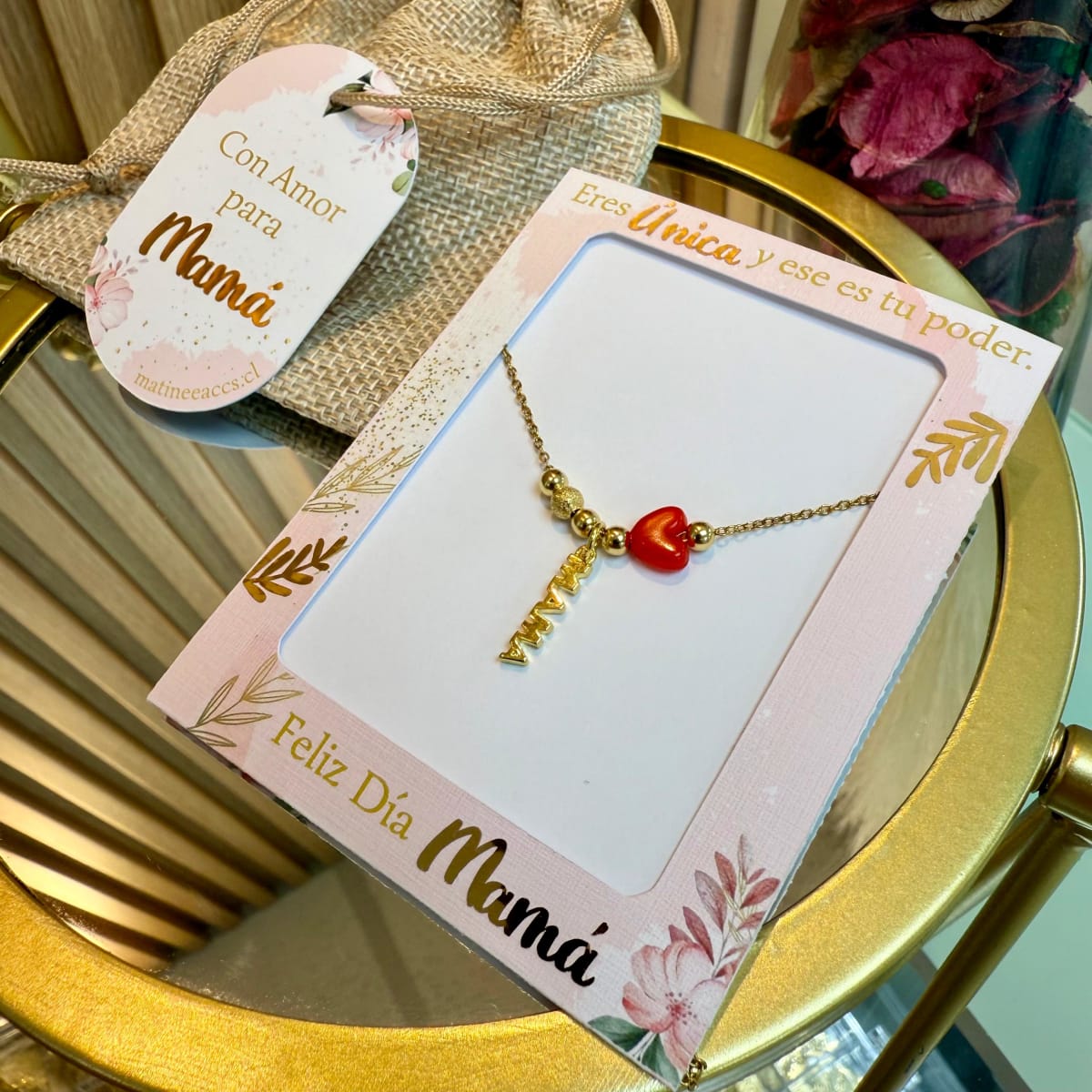 Collar regalo para mamá día de las madres / unidad5