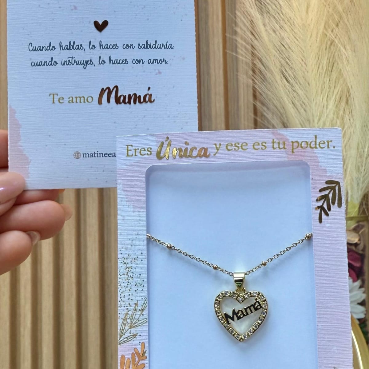 Collar regalo para mamá día de las madres / unidad1