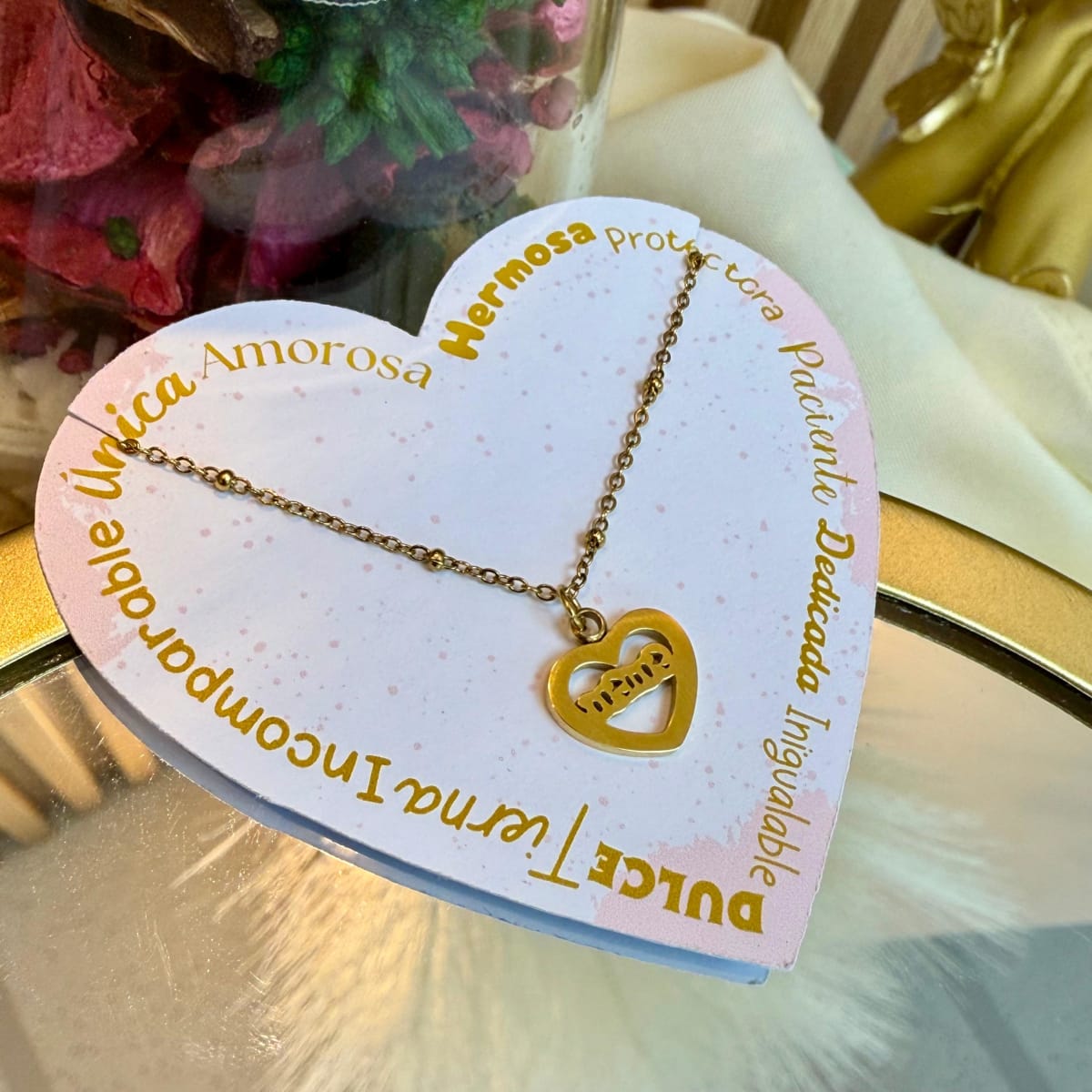 Collar regalo día de la madre mamá / unidad5