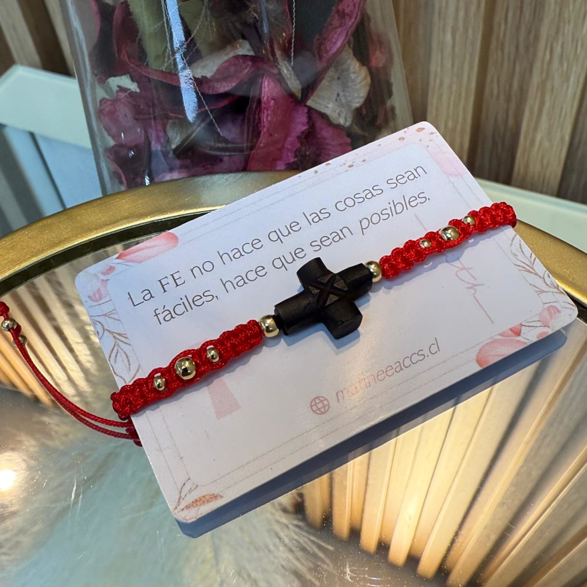 Pulsera hilito rojo con azabache de protección / unidad2