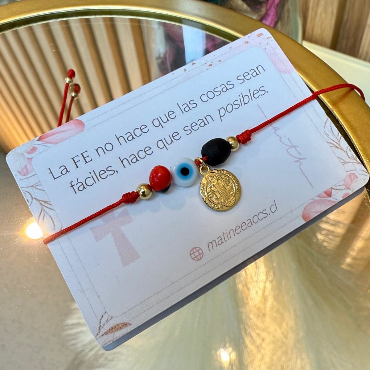 Pulsera hilito protección ajustable San Benito / unidad2