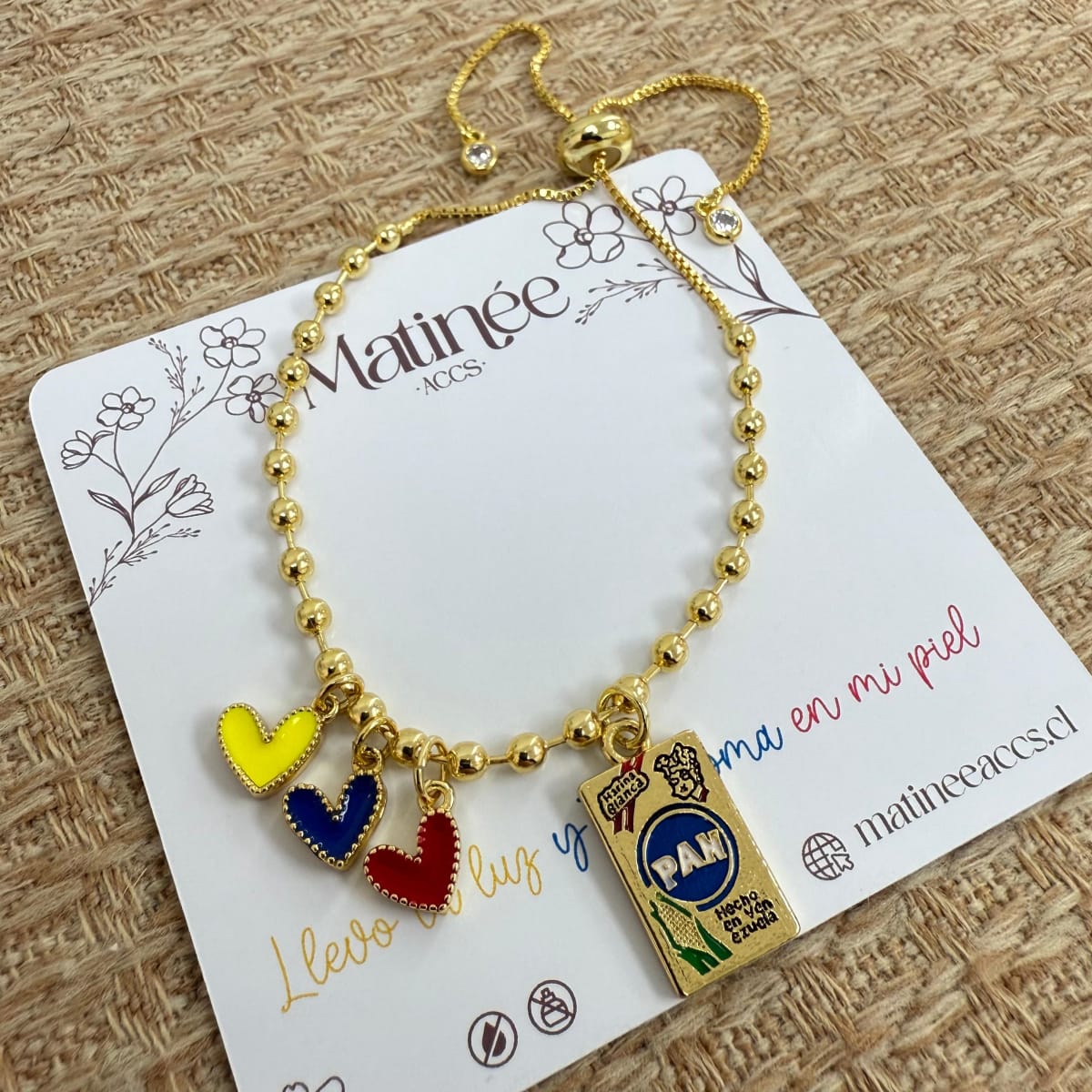 Pulsera tricolor venezuela vte / unidad1