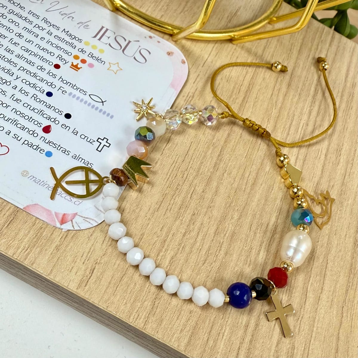 Pulsera con significado la vida de Jesús / unidad4