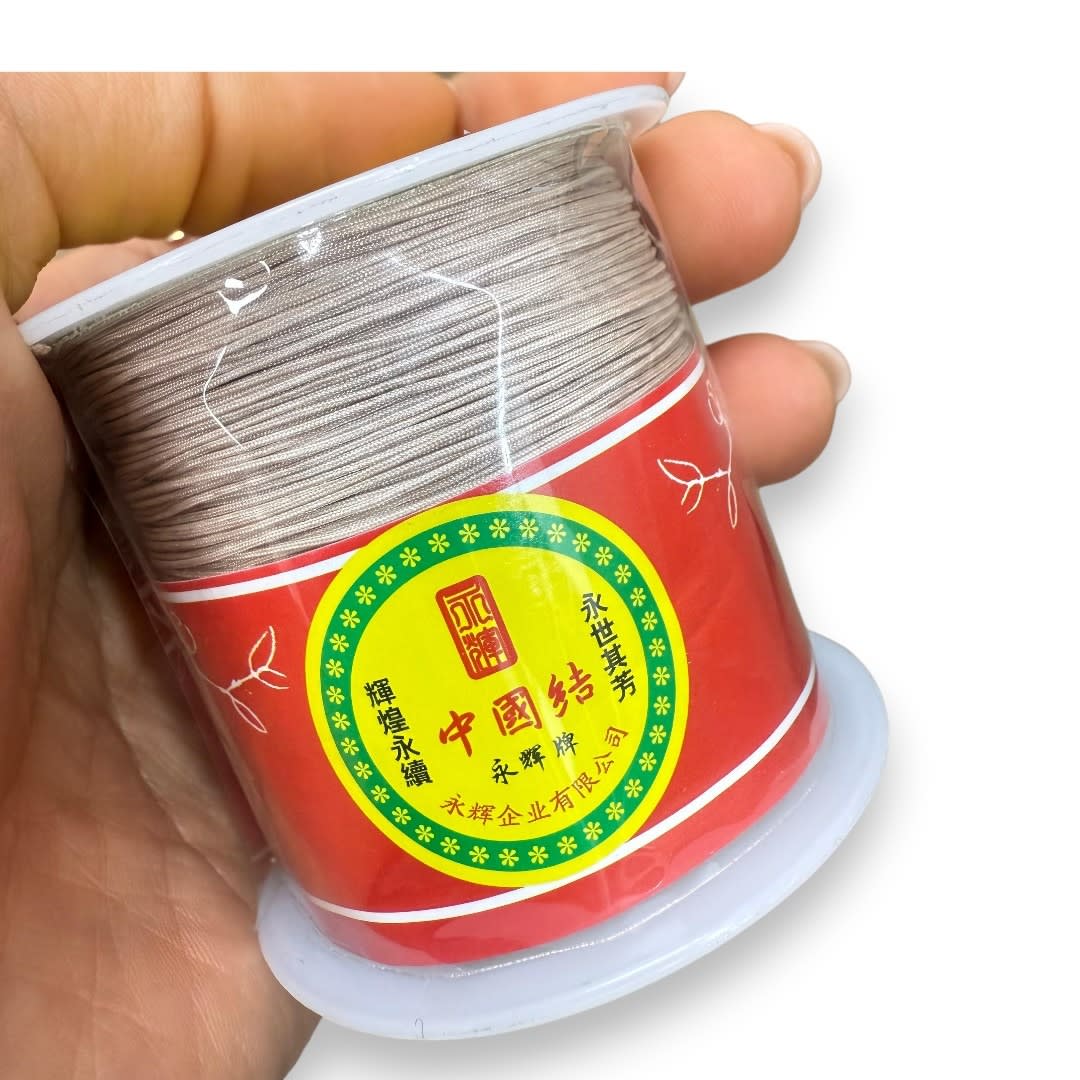 Hilo chino nylon trenzado 0.5 mm / rollo24