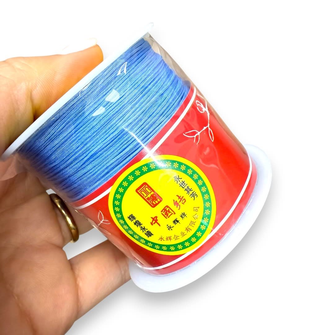 Hilo chino nylon trenzado 0.5 mm / rollo2