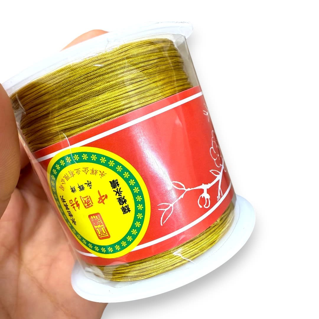 Hilo chino nylon trenzado 0.5 mm / rollo18