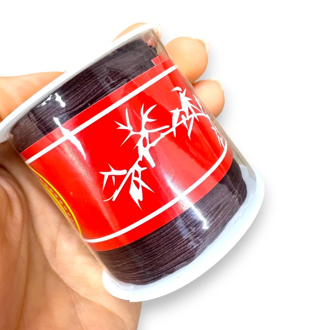 Hilo chino nylon trenzado 0.5 mm / rollo15