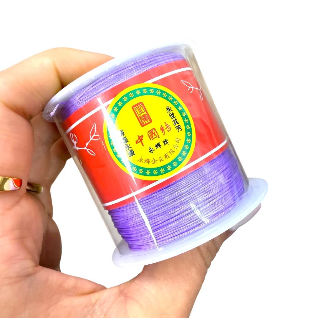 Hilo chino nylon trenzado 0.5 mm / rollo9