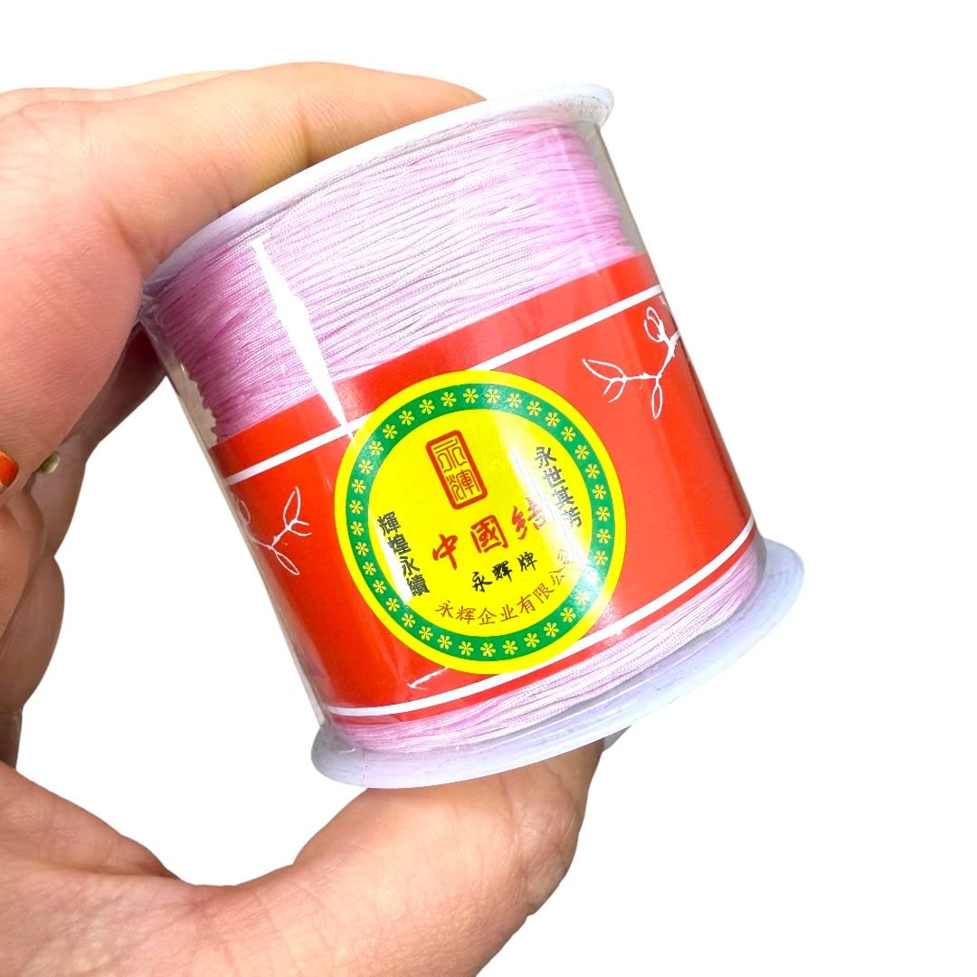 Hilo chino nylon trenzado 0.5 mm / rollo7