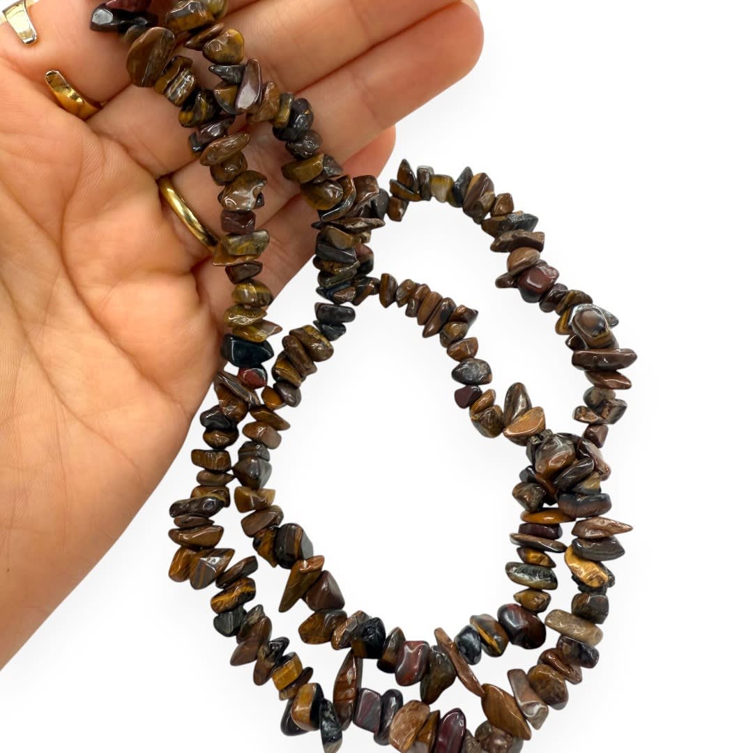 Piedra chip cuentas irregulares de piedras preciosas / sarta9