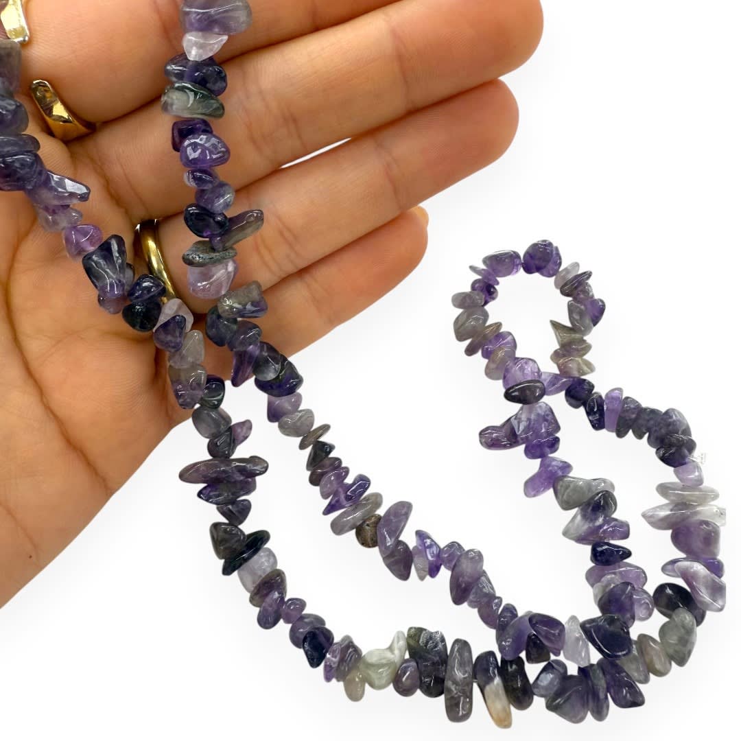 Piedra chip cuentas irregulares de piedras preciosas / sarta11