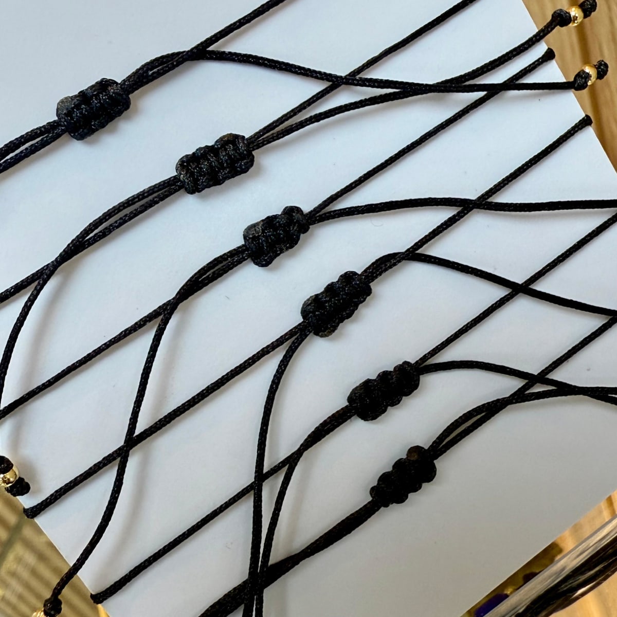 Pulsera hilito rojo protección ojo turco ajustable al mayor / pack6