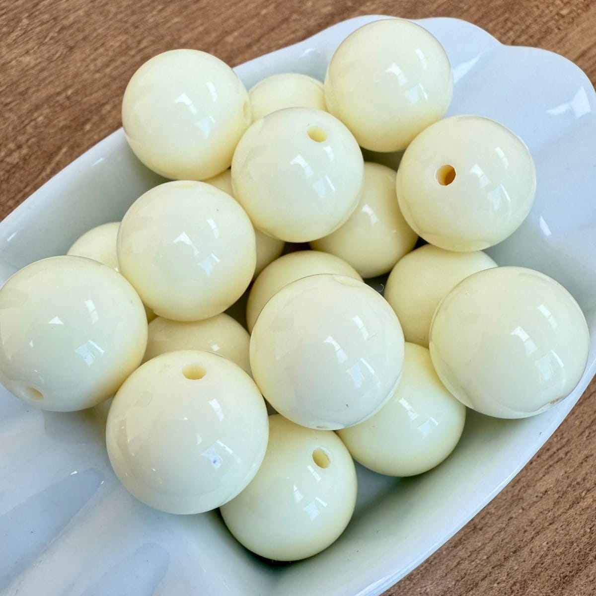 Cuentas redondas de acrílico grande 18 mm / 20 uds4