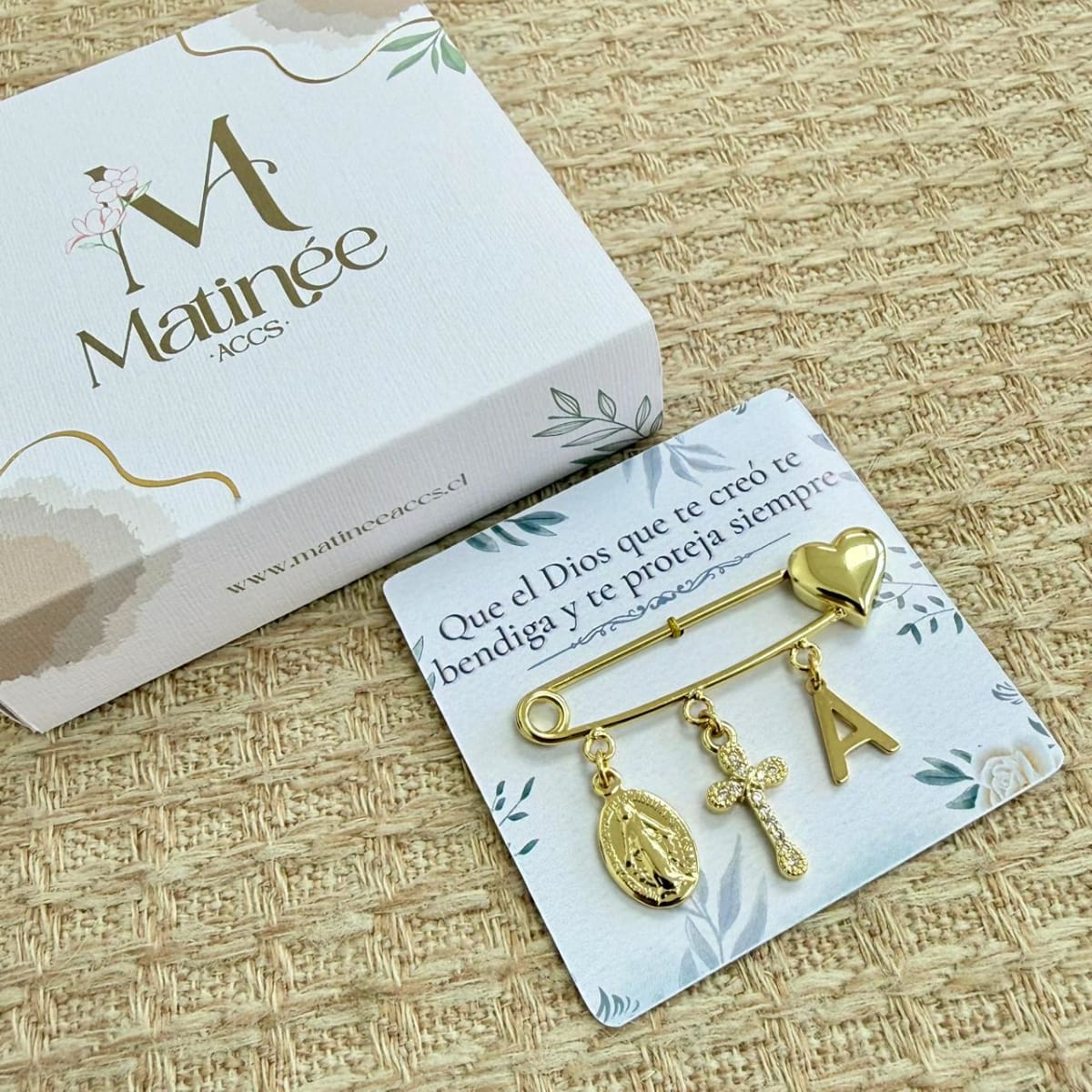 Broche de seguridad alpita protección bebé Virgen Inicial / unidad1