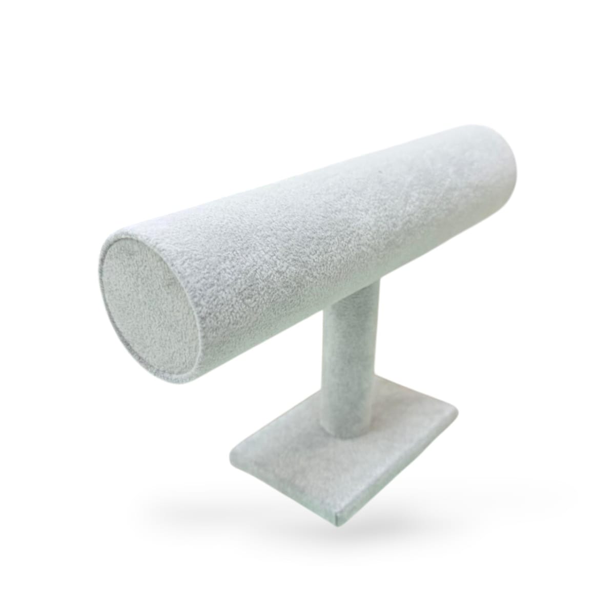 Exhibidor mostrario pulseras reloj un nivel terciopelo gris / unidad3