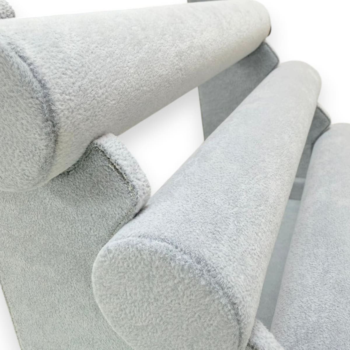 Exhibidor mostrario pulseras reloj tres niveles terciopelo gris / unidad2