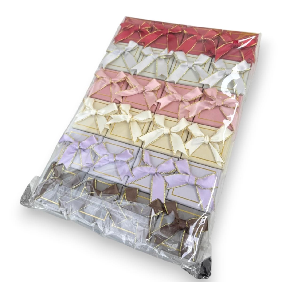 Pack 24 caja regalo cuadrada 5x5 cm surtidas / Pack1