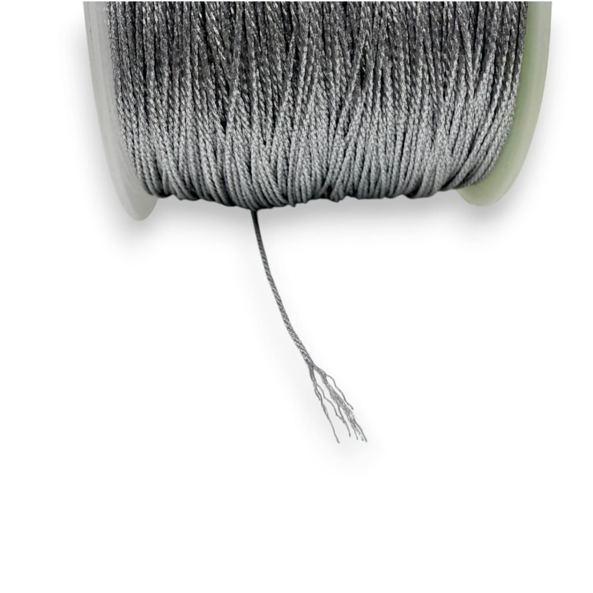 Hilo chino nylon trenzado metalizado 1 mm / metro4