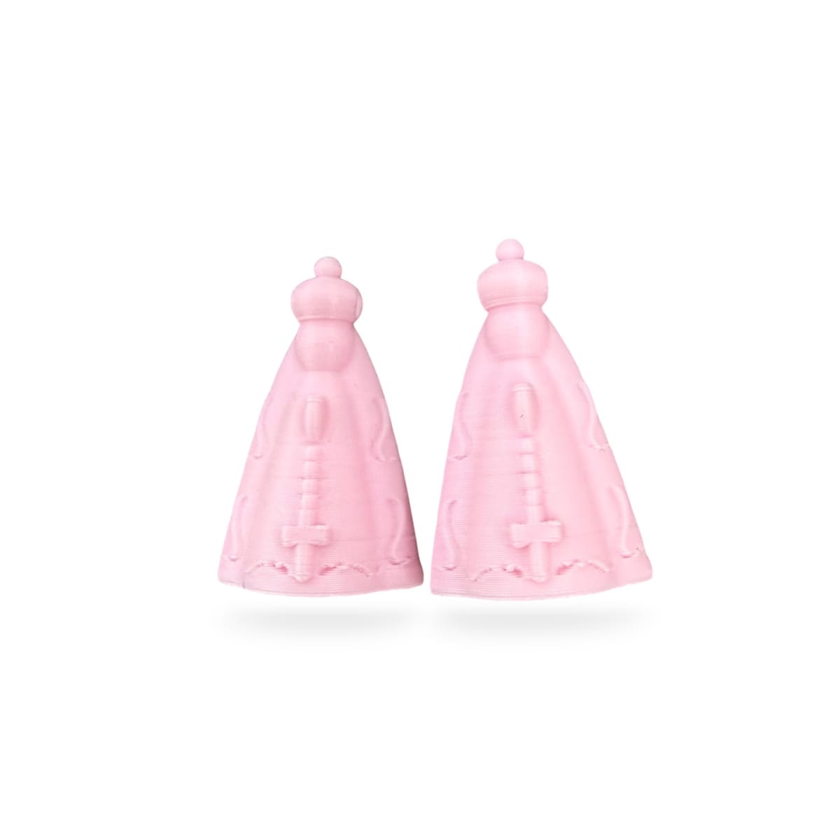 Dije pasador Virgen del Valle Acrílico 22x13 mm / unidad6