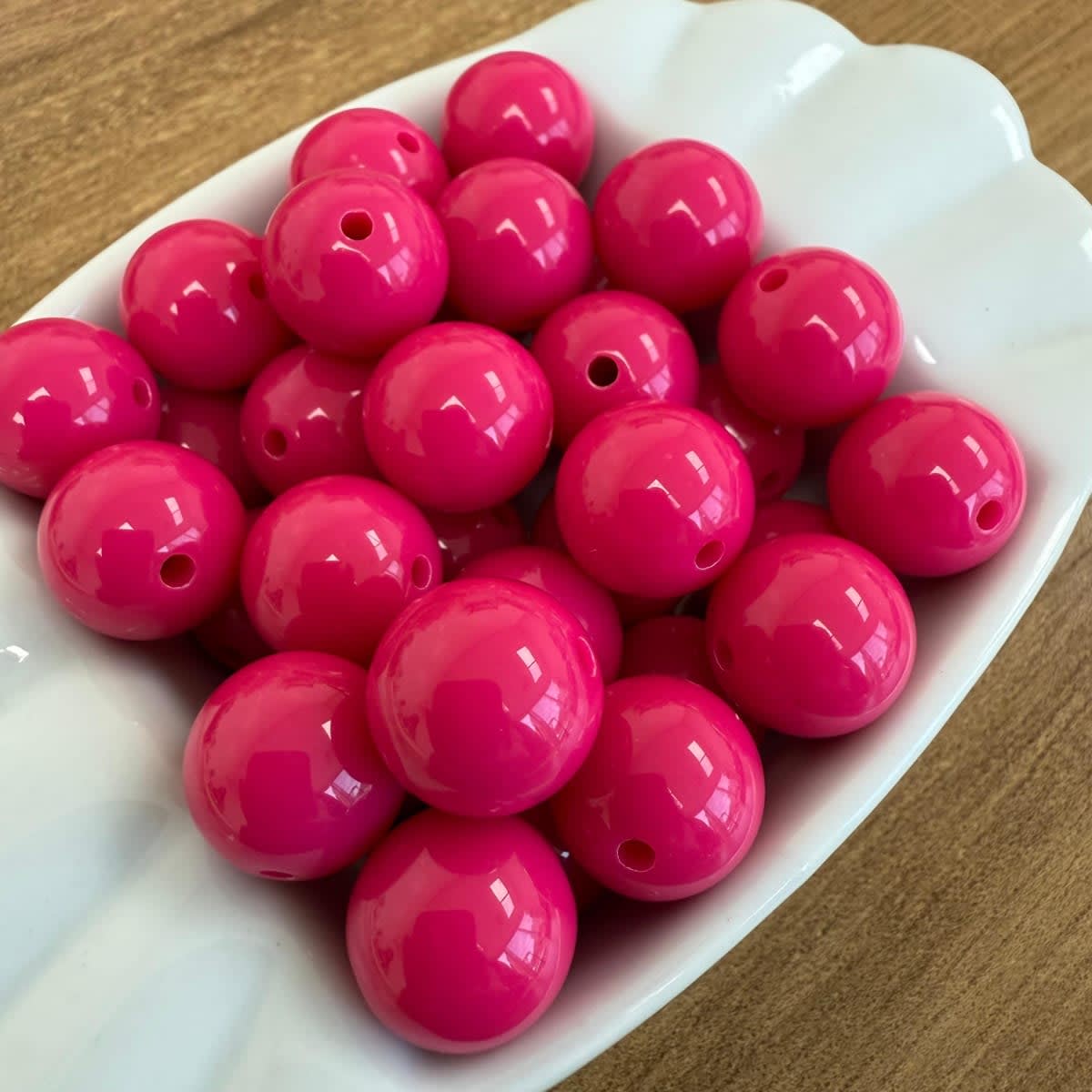 Collar cuentas de acrílico maximalista boho chic / unidad11