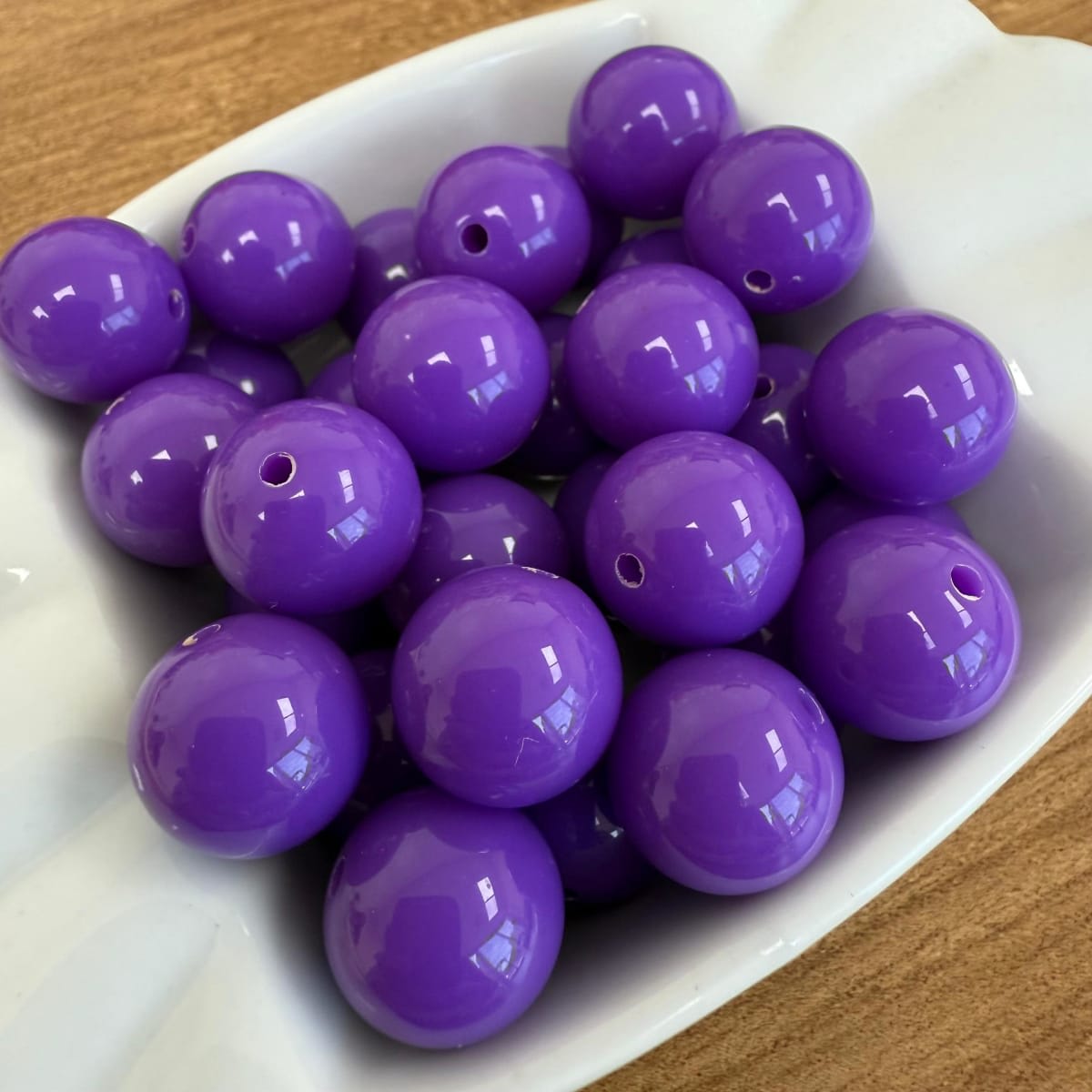 Collar cuentas de acrílico maximalista boho chic / unidad8