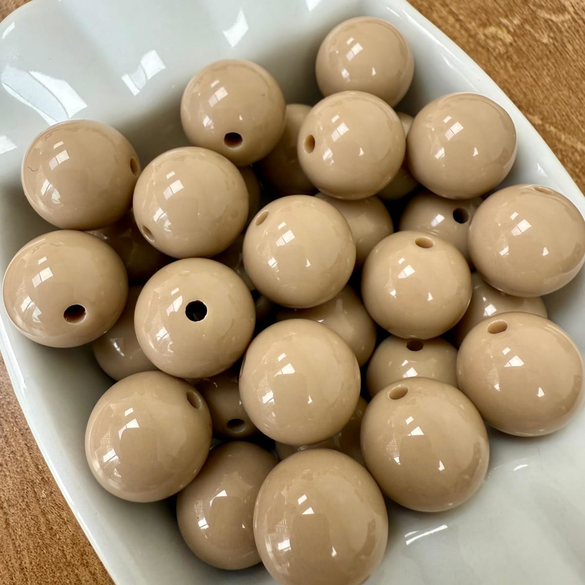 Collar cuentas de acrílico maximalista boho chic / unidad17