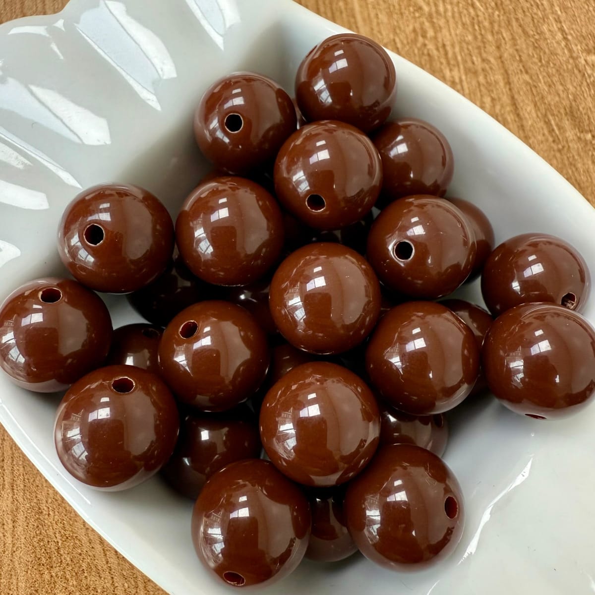 Collar cuentas de acrílico maximalista boho chic / unidad18