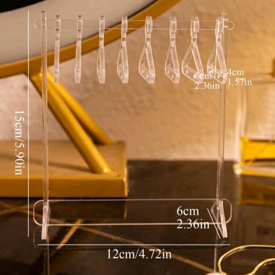 Aretes Colgadores De Aros Exhibidor Organizador De Aros Zarcillos