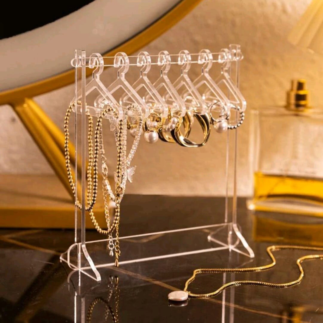 Exhibidor organizador de aros zarcillos pendientes acrílico