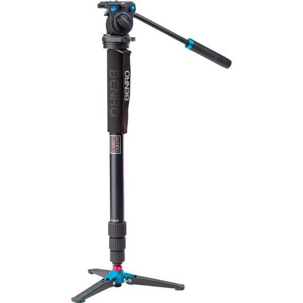Monopod Benro A38TDS2 Serie 3 con Cabezal S2 y Patas Retractables
