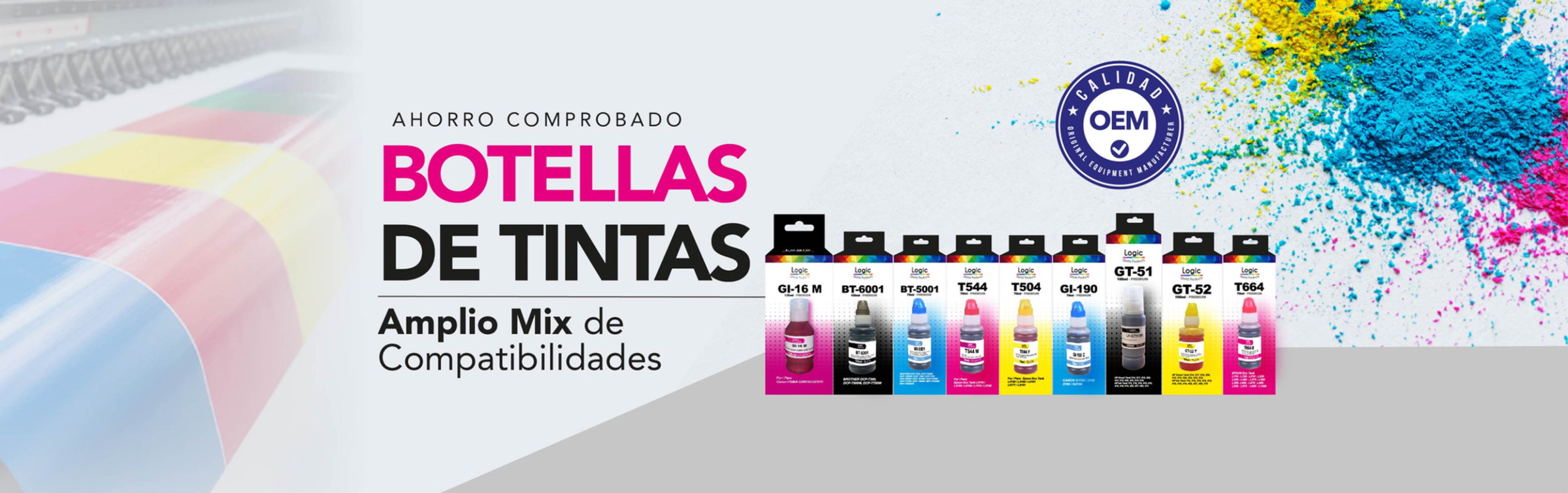 Tintas Botella alternativas