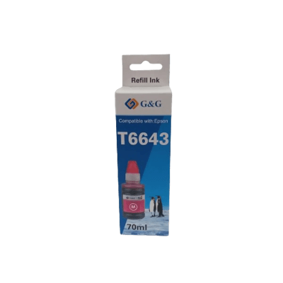 TINTA BOTELLA EPSON 664 MAGENTA ALTERNATIVA GYG