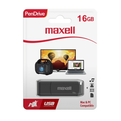 PENDRIVE 16GB GRAY USBPD-16 MAXELL1