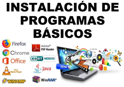 SERVICIO TECNICO NOTEBOOK/ PC INSTALACIÓN DE PROGRAMAS