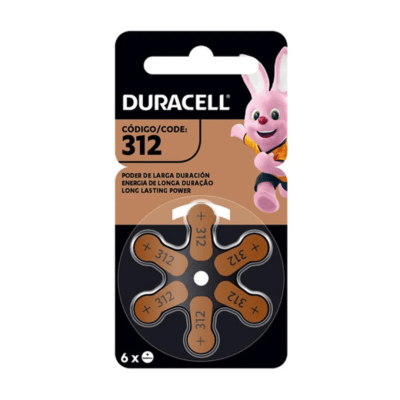 PILA 312 PARA AUDIFONO DE SORDERA DURACELL