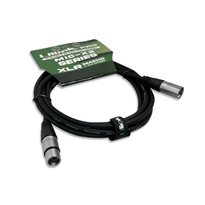 CABLE DE AUDIO XLR MACHO HERMBRA DE 3MTS UL-MIC X20031