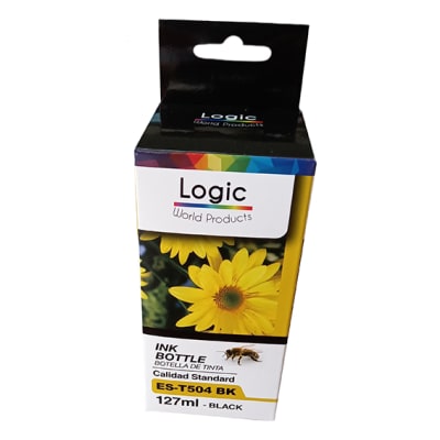 TINTA BOTELLA EPSON 504 NEGRO ALTERNATIVO LOGIC1