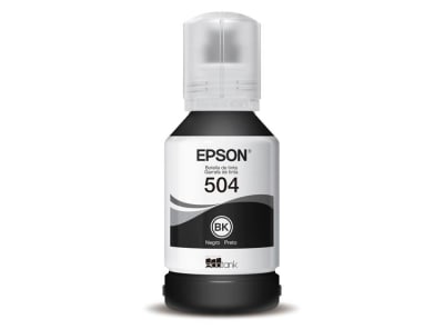 TINTA BOTELLA EPSON 504 NEGRO ORIGINAL