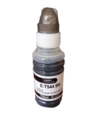 TINTA BOTELLA EPSON 544 NEGRO ALTERNATIVA LOGIC1
