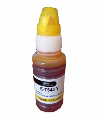 TINTA BOTELLA EPSON 544 YELLOW ALTERNATIVO LOGIC1