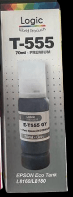 TINTA BOTELLA EPSON ALTERNATICA E-555 PLOMO 70ML
