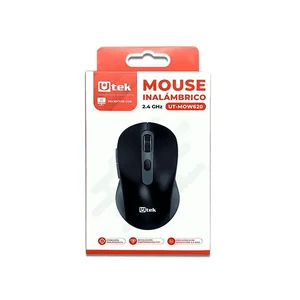 MOUSE INALAMBRICO 2.4 GHz 6 BOTONES UTEK