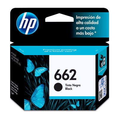 TINTA HP 662 NEGRO 2 ML ORIGINAL