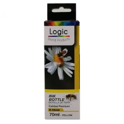 TINTA BOTELLA EPSON 664 YELLOW ALTERNATIVA LOGIC1