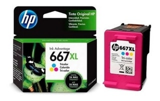 TINTA HP 667XL COLOR 8 ML ORIGINAL