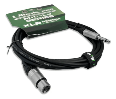 Cable de audio XLR macho a Jack mono UL-MIC-LJ60061