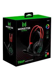 AUDIFONO GAMER TRAP RGB MONSTER