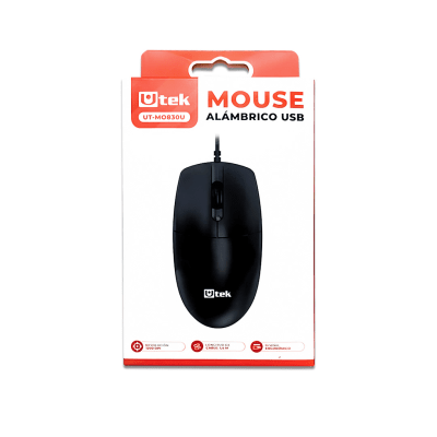 Mouse alámbrico USB 1200dpi